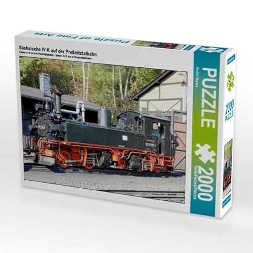 CALVENDO Puzzle Sächsische IV K auf der Preßnitztalbahn 2000 Teile Puzzle quer | 2000 Teile Lege-Größe 90 x 67 cm Foto-Puzzle für glückliche Stunden CALVENDO Puzzle Sächsische IV K auf der Preßnitztalbahn 2000 Teile Puzzle quer | 2000 Teile Lege-Größe 90 x 67 cm Foto-Puzzle für glückliche Stunden von CALVENDO