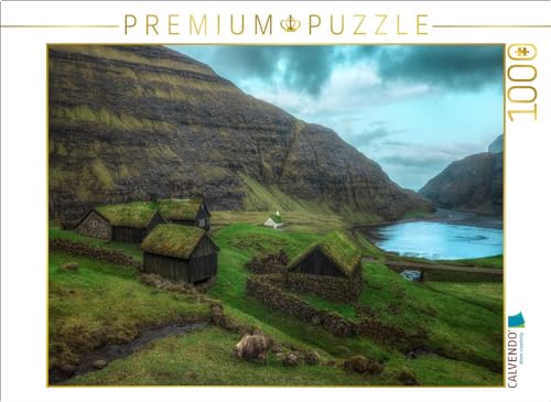 CALVENDO Puzzle Saksun | Lege-Größe cm Foto-Puzzle für glückliche Stunden von CALVENDO