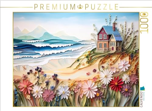 CALVENDO Puzzle Sanfte Wellen am kleinen Strandhaus | Lege-Größe cm Foto-Puzzle für glückliche Stunden CALVENDO Puzzle Sanfte Wellen am kleinen Strandhaus | Lege-Größe cm Foto-Puzzle für glückliche Stunden von CALVENDO