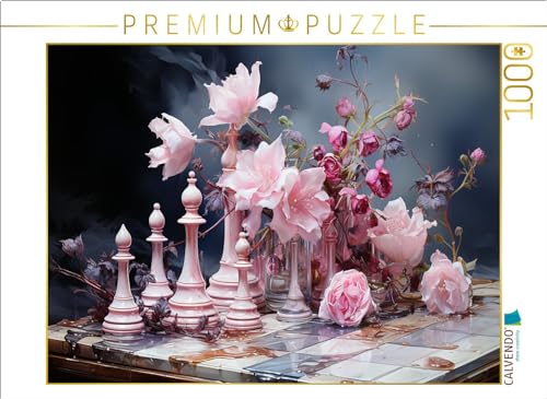 CALVENDO Puzzle Schach in Rose | 1000 Teile Lege-Größe 64 x 48 cm Foto-Puzzle für glückliche Stunden CALVENDO Puzzle Schach in Rose | 1000 Teile Lege-Größe 64 x 48 cm Foto-Puzzle für glückliche Stunden von CALVENDO