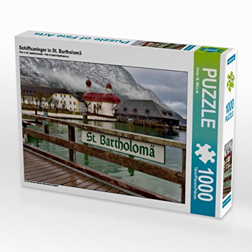 CALVENDO Puzzle Schiffsanleger in St. Bartholomä 1000 Teile Puzzle quer | Lege-Größe cm Foto-Puzzle für glückliche Stunden CALVENDO Puzzle Schiffsanleger in St. Bartholomä 1000 Teile Puzzle quer | Lege-Größe cm Foto-Puzzle für glückliche Stunden von CALVENDO