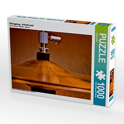 CALVENDO Puzzle Schlagzeug - einfach cool 1000 Teile Puzzle quer | 1000 Teile Lege-Größe 64 x 48 cm Foto-Puzzle für glückliche Stunden von CALVENDO