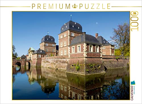 CALVENDO Puzzle Schloss Ahaus (MB) 1000 Teile Puzzle quer | 1000 Teile Lege-Größe 64 x 48 cm Foto-Puzzle für glückliche Stunden von CALVENDO