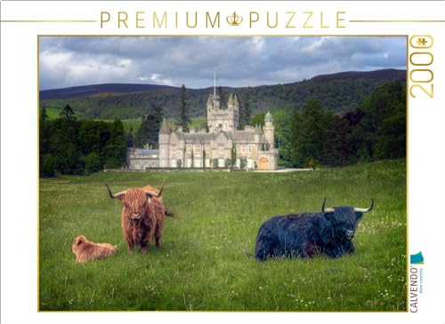 CALVENDO Puzzle Schloss Balmoral | 2000 Teile Lege-Größe 90 x 67 cm Foto-Puzzle für glückliche Stunden von CALVENDO