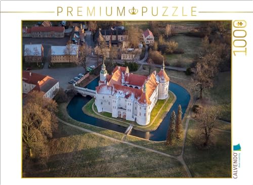 CALVENDO Puzzle Schloss Fürstlich-Drehna | 1000 Teile Lege-Größe 64 x 48 cm Foto-Puzzle für glückliche Stunden von CALVENDO