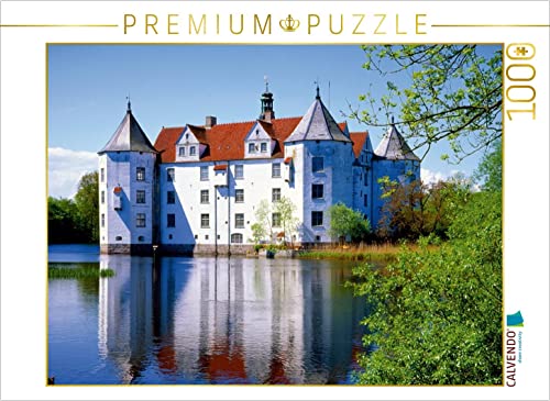 CALVENDO Puzzle Schloß Glücksburg an der Flensburger Förde 1000 Teile Puzzle quer | Lege-Größe cm Foto-Puzzle für glückliche Stunden von CALVENDO