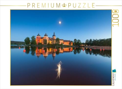 CALVENDO Puzzle Schloss Gripsholm am See Mälaren 1000 Teile Lege-Größe 64 x 48 cm Foto-Puzzle Bild von Johann Schörkhuber von CALVENDO