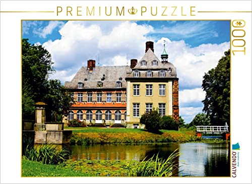 CALVENDO Puzzle Schloss Hovestadt - die heutige Wasserburg mit Hauptschloss wurde 1563-1572 erbaut. 1000 Teile Puzzle quer | 1000 Teile Lege-Größe 64 x 48 cm Foto-Puzzle für glückliche Stunden von CALVENDO