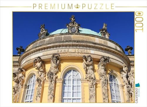 CALVENDO Puzzle Schloss Sanssouci in Potsdam | Lege-Größe cm Foto-Puzzle für glückliche Stunden von CALVENDO