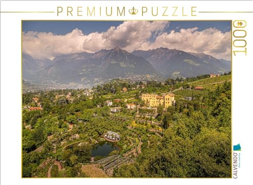 CALVENDO Puzzle Schloss Trauttmansdorff in Meran | 1000 Teile Lege-Größe 64 x 48 cm Foto-Puzzle für glückliche Stunden von CALVENDO