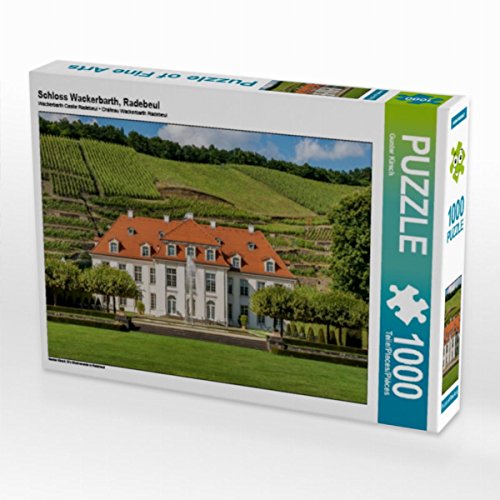 CALVENDO Puzzle Schloss Wackerbarth, Radebeul 1000 Teile Lege-Größe 64 x 48 cm Foto-Puzzle Bild von Gunter Kirsch von CALVENDO