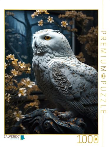 CALVENDO Puzzle Schnee-Eule | 1000 Teile Lege-Größe 48 x 64 cm Foto-Puzzle für glückliche Stunden CALVENDO Puzzle Schnee-Eule | 1000 Teile Lege-Größe 48 x 64 cm Foto-Puzzle für glückliche Stunden von CALVENDO