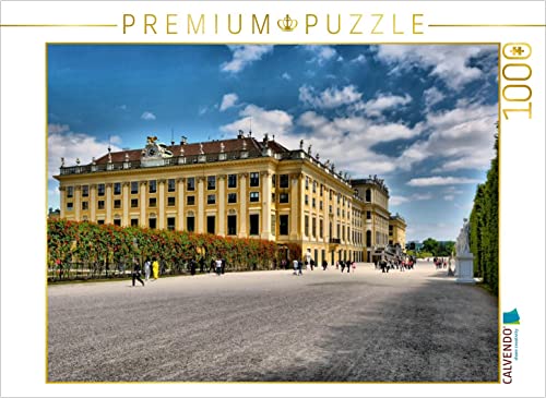 CALVENDO Puzzle Schönbrunn 1000 Teile Puzzle quer | 1000 Teile Lege-Größe 64 x 48 cm Foto-Puzzle für glückliche Stunden von CALVENDO