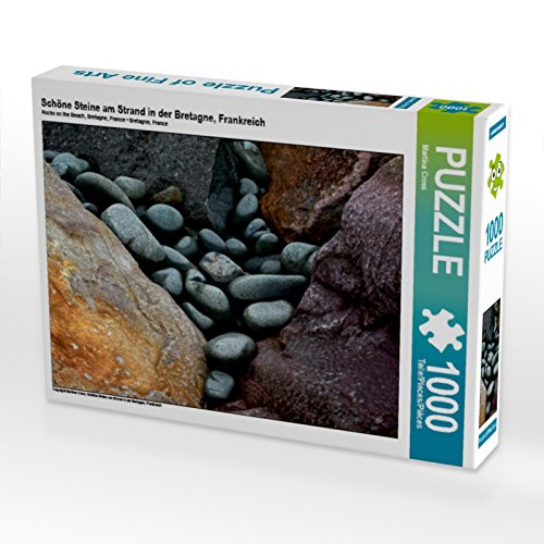 CALVENDO Puzzle Schöne Steine am Strand in der Bretagne, Frankreich 1000 Teile Puzzle quer | 1000 Teile Lege-Größe 64 x 48 cm Foto-Puzzle für glückliche Stunden CALVENDO Puzzle Schöne Steine am Strand in der Bretagne, Frankreich 1000 Teile Puzzle quer | 1000 Teile Lege-Größe 64 x 48 cm Foto-Puzzle für glückliche Stunden von CALVENDO