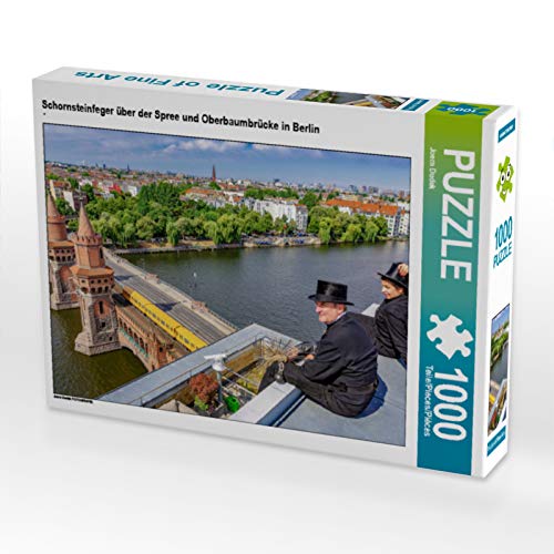 CALVENDO Puzzle Schornsteinfeger über der Spree und Oberbaumbrücke in Berlin 1000 Teile Lege-Größe 64 x 48 cm Foto-Puzzle Bild von Joern Dudek CALVENDO Puzzle Schornsteinfeger über der Spree und Oberbaumbrücke in Berlin 1000 Teile Lege-Größe 64 x 48 cm Foto-Puzzle Bild von Joern Dudek von CALVENDO