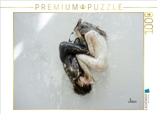 CALVENDO Puzzle Schwarzweiß – Yin Yang | 1000 Teile Lege-Größe 64 x 48 cm Foto-Puzzle für glückliche Stunden von CALVENDO