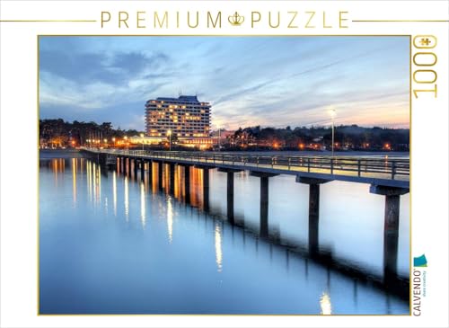 CALVENDO Puzzle Seebrücke Timmendorf | Lege-Größe cm Foto-Puzzle für glückliche Stunden von CALVENDO