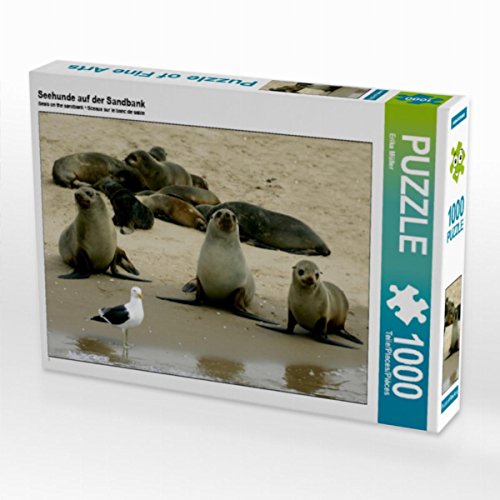 CALVENDO Puzzle Seehunde auf der Sandbank 1000 Teile Lege-Größe 64 x 48 cm Foto-Puzzle Bild von Erika Müller CALVENDO Puzzle Seehunde auf der Sandbank 1000 Teile Lege-Größe 64 x 48 cm Foto-Puzzle Bild von Erika Müller von CALVENDO