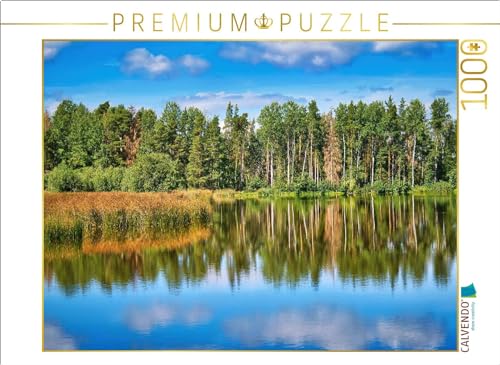 CALVENDO Puzzle Seerosenteich | Lege-Größe cm Foto-Puzzle für glückliche Stunden von CALVENDO