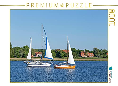 CALVENDO Puzzle Segelboote vor Gut Stubbe 1000 Teile Puzzle quer | 1000 Teile Lege-Größe 64 x 48 cm Foto-Puzzle für glückliche Stunden CALVENDO Puzzle Segelboote vor Gut Stubbe 1000 Teile Puzzle quer | 1000 Teile Lege-Größe 64 x 48 cm Foto-Puzzle für glückliche Stunden von CALVENDO
