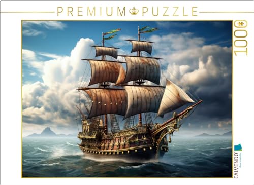 CALVENDO Puzzle Segelschiff auf dem Meer | 1000 Teile Lege-Größe 64 x 48 cm Foto-Puzzle für glückliche Stunden CALVENDO Puzzle Segelschiff auf dem Meer | 1000 Teile Lege-Größe 64 x 48 cm Foto-Puzzle für glückliche Stunden von CALVENDO