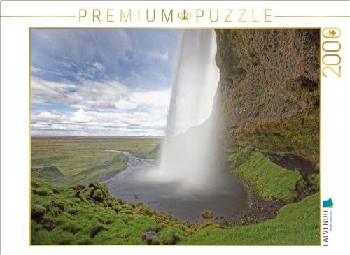 CALVENDO Puzzle Seljalandsfoss | 2000 Teile Lege-Größe 90 x 67 cm Foto-Puzzle für glückliche Stunden von CALVENDO
