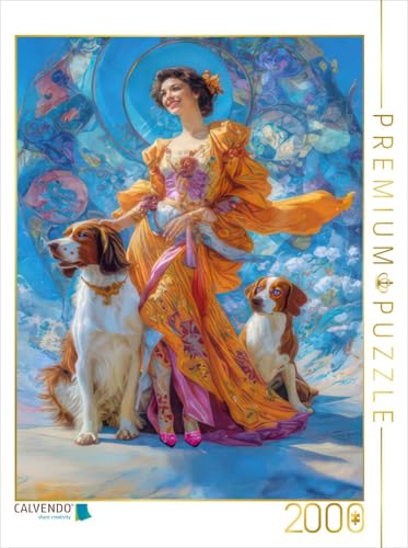 CALVENDO Puzzle Sensual Beauty of Art Nouveau | 2000 Teile Lege-Größe 67 x 90 cm Foto-Puzzle für glückliche Stunden von CALVENDO