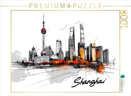 CALVENDO Puzzle Shanghai | 1000 Teile Lege-Größe 64 x 48 cm Foto-Puzzle für glückliche Stunden CALVENDO Puzzle Shanghai | 1000 Teile Lege-Größe 64 x 48 cm Foto-Puzzle für glückliche Stunden von CALVENDO