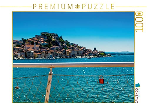 CALVENDO Puzzle Šibenik - eine Stadt zum (Ver-) Lieben 1000 Teile Puzzle quer | 1000 Teile Lege-Größe 64 x 48 cm Foto-Puzzle für glückliche Stunden von CALVENDO