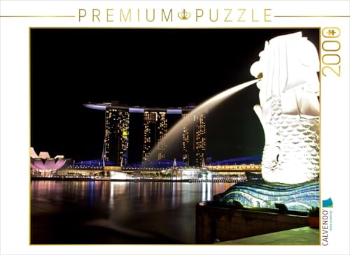 CALVENDO Puzzle Singapur Merlion an der Bucht 2000 Teile Lege-Größe 90 x 67 cm Foto-Puzzle Bild von Ralf Wittstock CALVENDO Puzzle Singapur Merlion an der Bucht 2000 Teile Lege-Größe 90 x 67 cm Foto-Puzzle Bild von Ralf Wittstock von CALVENDO