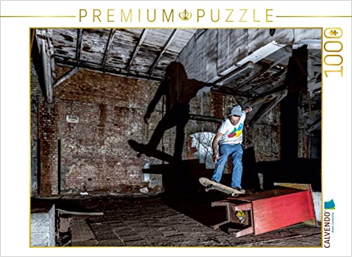 CALVENDO Puzzle Skaten mit Licht und Schatten 1000 Teile Puzzle quer | 1000 Teile Lege-Größe 64 x 48 cm Foto-Puzzle für glückliche Stunden CALVENDO Puzzle Skaten mit Licht und Schatten 1000 Teile Puzzle quer | 1000 Teile Lege-Größe 64 x 48 cm Foto-Puzzle für glückliche Stunden von CALVENDO