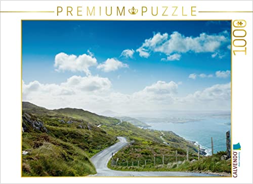 CALVENDO Puzzle Sky Road in Clifden, Irland 1000 Teile Puzzle quer | Lege-Größe cm Foto-Puzzle für glückliche Stunden von CALVENDO