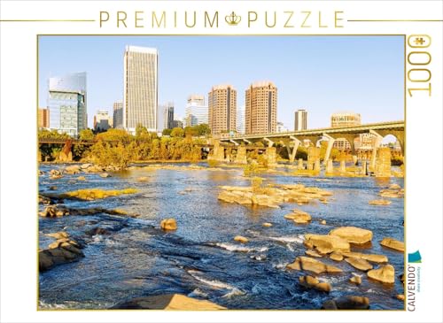 CALVENDO Puzzle Skyline von Richmond vom James River | 1000 Teile Lege-Größe 64 x 48 cm Foto-Puzzle für glückliche Stunden CALVENDO Puzzle Skyline von Richmond vom James River | 1000 Teile Lege-Größe 64 x 48 cm Foto-Puzzle für glückliche Stunden von CALVENDO