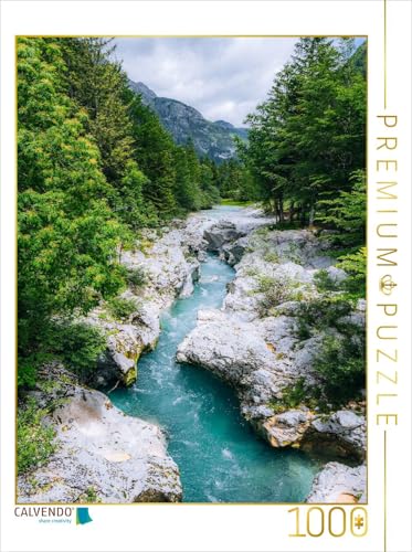 CALVENDO Puzzle Soča Tal | 1000 Teile Lege-Größe 48 x 64 cm Foto-Puzzle für glückliche Stunden von CALVENDO