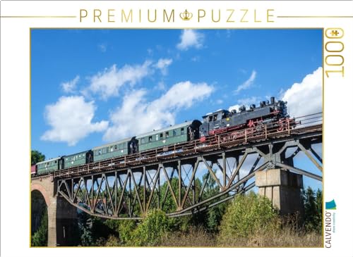 CALVENDO Puzzle Sonderzug der Bergwerksbahn | 1000 Teile Lege-Größe 64 x 48 cm Foto-Puzzle für glückliche Stunden von CALVENDO