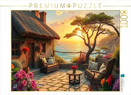 CALVENDO Puzzle Sonnenuntergang am Meer | 1000 Teile Lege-Größe 64 x 48 cm Foto-Puzzle für glückliche Stunden CALVENDO Puzzle Sonnenuntergang am Meer | 1000 Teile Lege-Größe 64 x 48 cm Foto-Puzzle für glückliche Stunden von CALVENDO