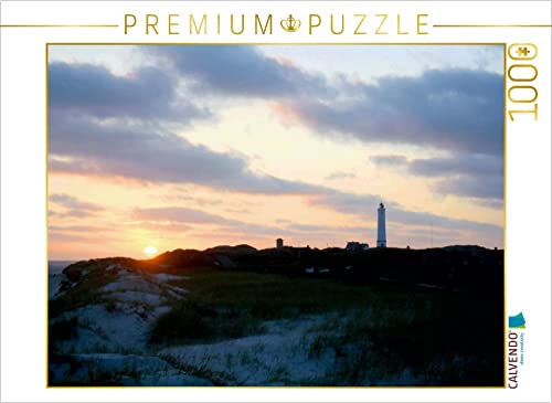 CALVENDO Puzzle Sonnenuntergang in Blåvand 1000 Teile Lege-Größe 64 x 48 cm Foto-Puzzle Bild von Steffani Lehmann von CALVENDO