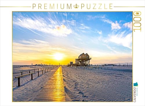 CALVENDO Puzzle Sonnenuntergangsstimmung | Lege-Größe cm Foto-Puzzle für glückliche Stunden von CALVENDO