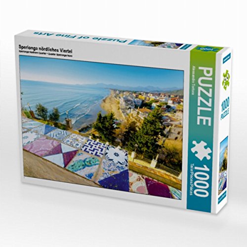 CALVENDO Puzzle Sperlonga nördliches Viertel 1000 Teile Lege-Größe 64 x 48 cm Foto-Puzzle Bild von Alessandro Tortora von CALVENDO