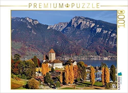 CALVENDO Puzzle Spiez, Berner Oberland, Schweiz 1000 Teile Lege-Größe 64 x 48 cm Foto-Puzzle Bild von swissmountainview.ch swissmountainview.ch, k.A. von CALVENDO