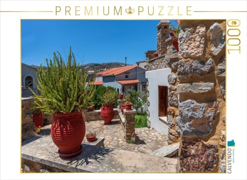 CALVENDO Puzzle Spili - malerisches Dorf im Herzen von Kreta | 1000 Teile Lege-Größe 64 x 48 cm Foto-Puzzle für glückliche Stunden von CALVENDO