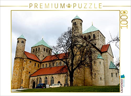CALVENDO Puzzle St. Michael in Hildesheim. 1000 Teile Puzzle quer | 1000 Teile Lege-Größe 64 x 48 cm Foto-Puzzle für glückliche Stunden von CALVENDO