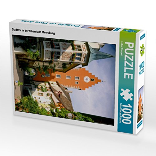 CALVENDO Puzzle Stadttor in der Oberstadt Meersburg 1000 Teile Puzzle hoch | 1000 Teile Lege-Größe 48 x 64 cm Foto-Puzzle für glückliche Stunden von CALVENDO