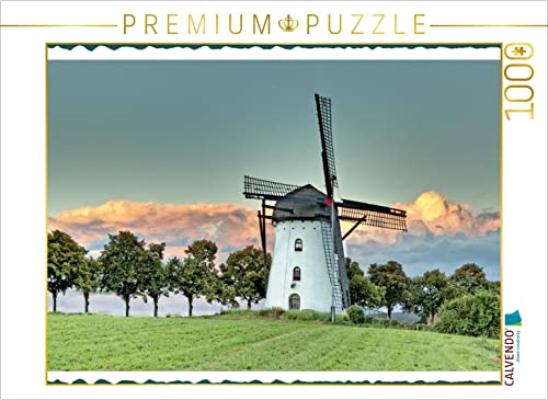 CALVENDO Puzzle Stammen Mühle in Nettetal-Hinsbeck, 1864, Turmholländer 1000 Teile Lege-Größe 64 x 48 cm Foto-Puzzle Bild von mitifoto von CALVENDO