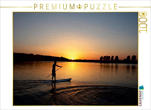 CALVENDO Puzzle Stand up paddeling 1000 Teile Puzzle quer | 1000 Teile Lege-Größe 64 x 48 cm Foto-Puzzle für glückliche Stunden CALVENDO Puzzle Stand up paddeling 1000 Teile Puzzle quer | 1000 Teile Lege-Größe 64 x 48 cm Foto-Puzzle für glückliche Stunden von CALVENDO