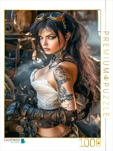 CALVENDO Puzzle Starkes Tattoo - Starke Frau | 1000 Teile Lege-Größe 48 x 64 cm Foto-Puzzle für glückliche Stunden CALVENDO Puzzle Starkes Tattoo - Starke Frau | 1000 Teile Lege-Größe 48 x 64 cm Foto-Puzzle für glückliche Stunden von CALVENDO