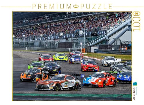 CALVENDO Puzzle Starterfeld beim ADAC GT Masters | Lege-Größe cm Foto-Puzzle für glückliche Stunden von CALVENDO