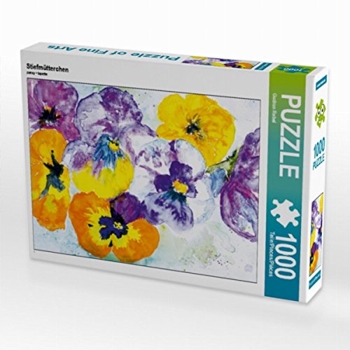 CALVENDO Puzzle Stiefmütterchen 1000 Teile Lege-Größe 64 x 48 cm Foto-Puzzle Bild von Gudrun Rebel CALVENDO Puzzle Stiefmütterchen 1000 Teile Lege-Größe 64 x 48 cm Foto-Puzzle Bild von Gudrun Rebel von CALVENDO