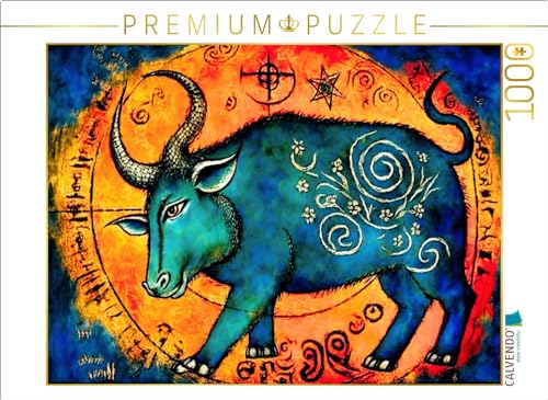 CALVENDO Puzzle Stier: 20. April - 20. Mai | Lege-Größe cm Foto-Puzzle für glückliche Stunden von CALVENDO