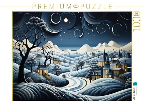 CALVENDO Puzzle Stille Nacht | 1000 Teile Lege-Größe 64 x 48 cm Foto-Puzzle für glückliche Stunden von CALVENDO